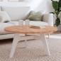 vidaXL Tablero redondo de madera maciza de haya Ø90x2,5 cm vidaXL Tablero redondo de madera maciza de haya Ø90x2,5 cm
