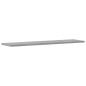 vidaXL Estante estantería 4uds contrachapada gris hormigón 80x20x1,5cm vidaXL Estante estantería 4uds contrachapada gris hormigón 80x20x1,5cm