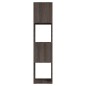 vidaXL Armario giratorio aglomerado gris y Sonoma 34,5x34,5x147,5 cm