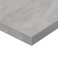 vidaXL Estante estantería 4uds contrachapada gris hormigón 80x20x1,5cm vidaXL Estante estantería 4uds contrachapada gris hormigón 80x20x1,5cm