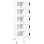 vidaXL Taquilla de acero blanco 38x40x180 cm vidaXL Taquilla de acero blanco 38x40x180 cm