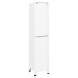 vidaXL Taquilla de acero blanco 38x40x180 cm vidaXL Taquilla de acero blanco 38x40x180 cm