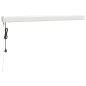 vidaXL Toldo retráctil aluminio y tela color crema 3,5x2,5 m