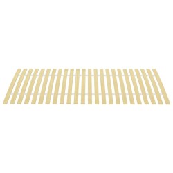 vidaXL Somier de láminas con 24 listones 100x200 cm