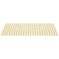 vidaXL Somier de láminas con 24 listones 100x200 cm