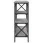 vidaXL Mesa consola madera de ingeniería gris Sonoma 180x29x76,5 cm vidaXL Mesa consola madera de ingeniería gris Sonoma 180x29x76,5 cm