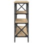 vidaXL Mesa consola madera de ingeniería roble Sonoma 180x29x76,5 cm vidaXL Mesa consola madera de ingeniería roble Sonoma 180x29x76,5 cm