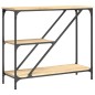 vidaXL Mesa consola madera de ingeniería roble Sonoma 88,5x30x75 cm vidaXL Mesa consola madera de ingeniería roble Sonoma 88,5x30x75 cm