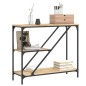 vidaXL Mesa consola madera de ingeniería roble Sonoma 88,5x30x75 cm vidaXL Mesa consola madera de ingeniería roble Sonoma 88,5x30x75 cm