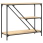 vidaXL Mesa consola madera de ingeniería roble Sonoma 88,5x30x75 cm vidaXL Mesa consola madera de ingeniería roble Sonoma 88,5x30x75 cm