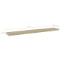 vidaXL Estante estantería 4 uds contrachapada roble Sonoma 60x10x1,5cm vidaXL Estante estantería 4 uds contrachapada roble Sonoma 60x10x1,5cm