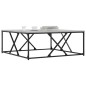 vidaXL Mesa de centro madera de ingeniería gris Sonoma 100x100x40 cm vidaXL Mesa de centro madera de ingeniería gris Sonoma 100x100x40 cm