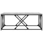 vidaXL Mesa de centro madera de ingeniería gris Sonoma 100x100x40 cm vidaXL Mesa de centro madera de ingeniería gris Sonoma 100x100x40 cm