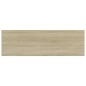 vidaXL Estante estantería 4 uds contrachapada roble Sonoma 80x20x1,5cm vidaXL Estante estantería 4 uds contrachapada roble Sonoma 80x20x1,5cm