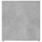 vidaXL Muebles de salón de pared 2 pzs madera ingeniería gris hormigón
