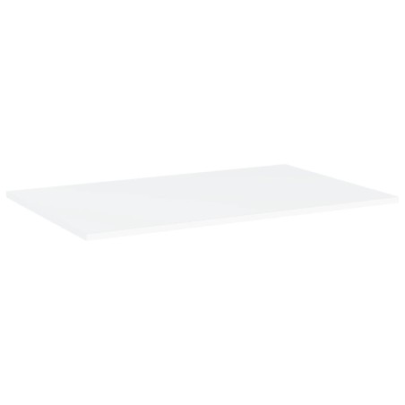 vidaXL Estantes para estantería 4 uds contrachapada blanco 80x50x1,5cm