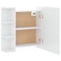 vidaXL Mueble con espejo y luces LED blanco 70x16,5x60 cm vidaXL Mueble con espejo y luces LED blanco 70x16,5x60 cm
