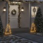 vidaXL Árbol de Navidad luces decorativas con estacas 80 LED 60 cm vidaXL Árbol de Navidad luces decorativas con estacas 80 LED 60 cm