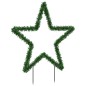 vidaXL Estrella de luz decorativa Navidad con estacas 80 LED 60 cm vidaXL Estrella de luz decorativa Navidad con estacas 80 LED 60 cm