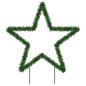 vidaXL Estrella de luz decorativa Navidad con estacas 80 LED 60 cm vidaXL Estrella de luz decorativa Navidad con estacas 80 LED 60 cm
