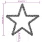 vidaXL Estrella de luz decorativa Navidad con estacas 80 LED 60 cm vidaXL Estrella de luz decorativa Navidad con estacas 80 LED 60 cm