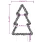vidaXL Árbol de Navidad luces decorativas con estacas 115 LED 90 cm vidaXL Árbol de Navidad luces decorativas con estacas 115 LED 90 cm