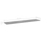 vidaXL Estante para estantería 4 uds madera gris hormigón 100x20x1,5cm vidaXL Estante para estantería 4 uds madera gris hormigón 100x20x1,5cm