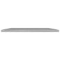 vidaXL Estante estantería 4uds contrachapada gris hormigón 80x40x1,5cm vidaXL Estante estantería 4uds contrachapada gris hormigón 80x40x1,5cm