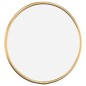 vidaXL Espejo de pared redondo dorado Ø20 cm vidaXL Espejo de pared redondo dorado Ø20 cm
