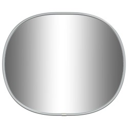 vidaXL Espejo de pared plateado 30x25 cm
