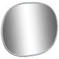 vidaXL Espejo de pared plateado 30x25 cm vidaXL Espejo de pared plateado 30x25 cm