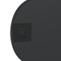 vidaXL Espejo de pared negro 30x25 cm vidaXL Espejo de pared negro 30x25 cm