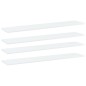 vidaXL Estantes para estantería 4uds contrachapada blanco 100x20x1,5cm vidaXL Estantes para estantería 4uds contrachapada blanco 100x20x1,5cm