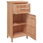 vidaXL Mueble de baño madera maciza de nogal 42x29x82 cm vidaXL Mueble de baño madera maciza de nogal 42x29x82 cm