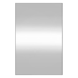 vidaXL Espejo de pared vidrio rectangular 50x80 cm