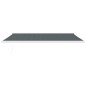 vidaXL Toldo retráctil aluminio y tela gris antracita 4,5x3 m vidaXL Toldo retráctil aluminio y tela gris antracita 4,5x3 m
