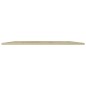 vidaXL Estante estantería 4uds contrachapada roble Sonoma 100x50x1,5cm