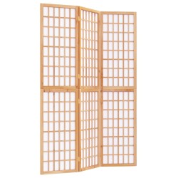 vidaXL Biombo plegable con 3 paneles estilo japonés 120x170 cm