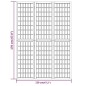vidaXL Biombo plegable con 3 paneles estilo japonés 120x170 cm vidaXL Biombo plegable con 3 paneles estilo japonés 120x170 cm