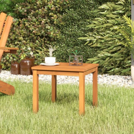 vidaXL Mesa de centro de madera maciza de acacia 40x40x36 cm