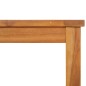 vidaXL Mesa de centro de madera maciza de acacia 40x40x36 cm