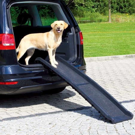 TRIXIE Rampa de mascotas 40x156 cm 90 kg negro 3939