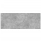 vidaXL Estante para estantería 4 uds madera gris hormigón 100x40x1,5cm