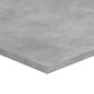 vidaXL Estante para estantería 4 uds madera gris hormigón 100x40x1,5cm