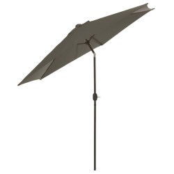 Madison Sombrilla Tenerife redonda gris 300 cm