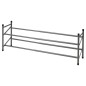 Storage solutions Estantería zapatero con 2 niveles (61-115)x23x38 cm Storage solutions Estantería zapatero con 2 niveles (61-115)x23x38 cm