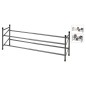 Storage solutions Estantería zapatero con 2 niveles (61-115)x23x38 cm Storage solutions Estantería zapatero con 2 niveles (61-115)x23x38 cm
