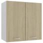 vidaXL Armario colgante cocina contrachapada roble 60x31x60 cm