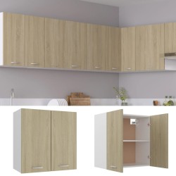 vidaXL Armario colgante cocina contrachapada roble 60x31x60 cm
