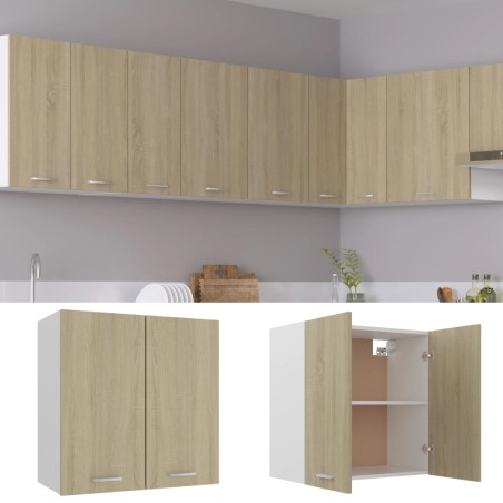 vidaXL Armario colgante cocina contrachapada roble 60x31x60 cm
